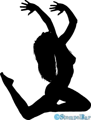 Bild 1 von StempelBar Stempelgummi Silhouette - Frau kniend