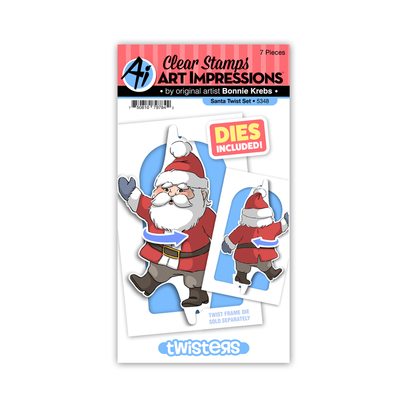 Bild 1 von Art Impressions Twisters Stamp & Die Set - Santa - Weihnachtsmann