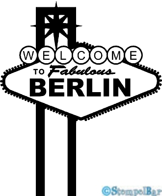 Bild 1 von StempelBar Stempelgummi Welcome to Fabulous BERLIN