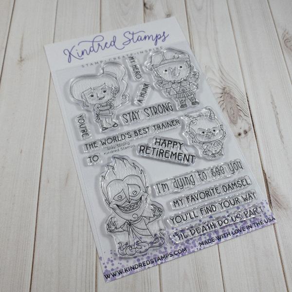 Bild 1 von Kindred Stamps Clearstamps Stay Strong