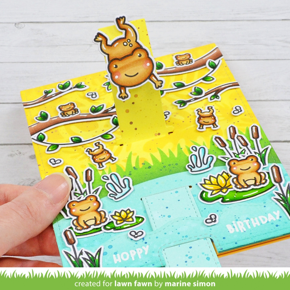 Bild 1 von Lawn Fawn Cuts  - Stanzschablone - pull 'n pop pull tab