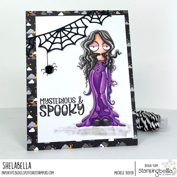 Bild 1 von Gummistempel Stamping Bella Cling Stamp ODDBALL WITCHY SISTAH 3 RUBBER STAMP
