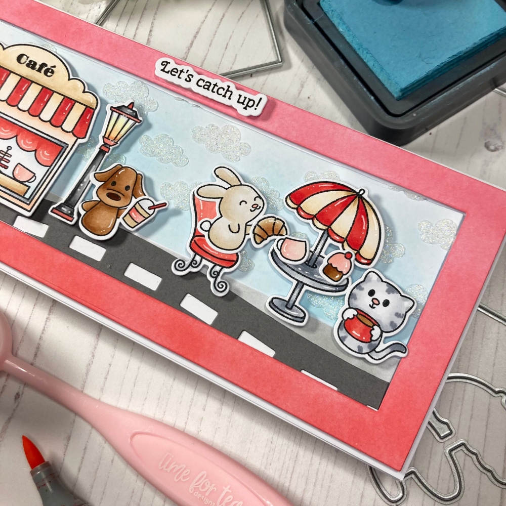 Bild 1 von time for tea designs - Clear Stamp Set - Café Critters
