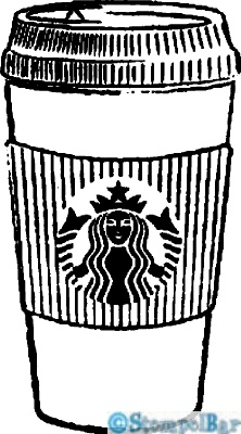 Bild 1 von StempelBar Stempelgummi Kaffeebecher