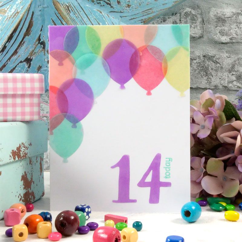 Bild 1 von Hunkydory - Moonstone Die Set - Party Balloons - Luftballons