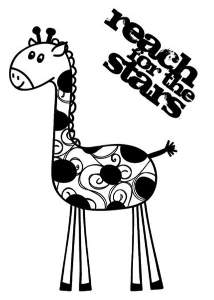 Bild 1 von Clear Stamps giraffe