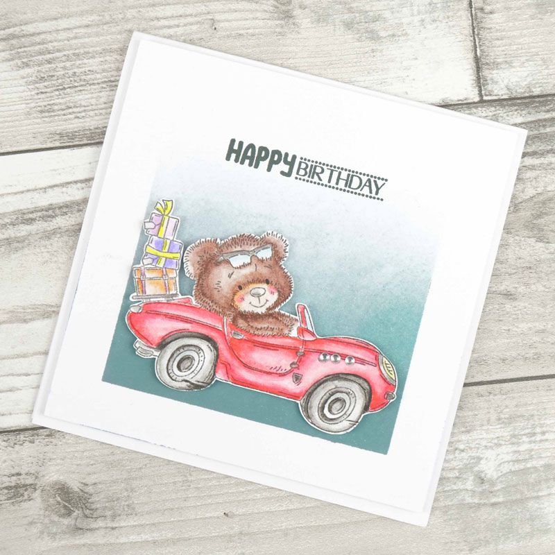 Bild 1 von For the love of...Stamps by Hunkydory - Clearstamps Teddy Loves... The Wind in their Fur!