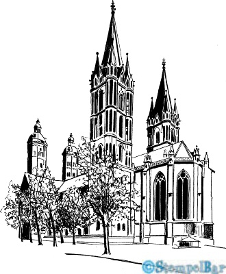 Bild 1 von StempelBar Stempelgummi Kirche