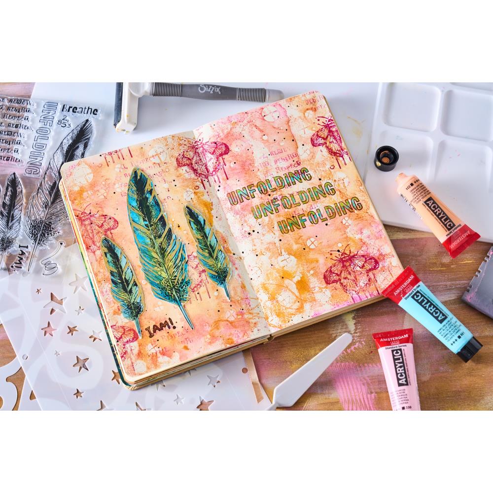 Bild 1 von Sizzix Studio Clear Stamps Set - Stencil/Stempel - The R’s Have It by Cat Kerr
