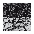Bild 4 von Hero Arts Cling Stamp - Snowy Rooftops - Schnee Dächer