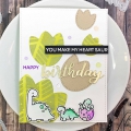 Bild 2 von Heffy Doodle Clear Stamps  - Dinky Dinos - Stempel Dinosaurier