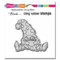 Stampendous Cling Stamps Cocoa Gnome - Stempelgummi Gnom Kakao