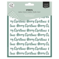 Bild 1 von Vaessen Creative • Stencil Schablone Merry Christmas