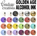 Couture Creations - Alcohol Inks Golden Age