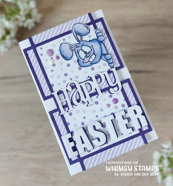 Bild 10 von Whimsy Stamps Clear Stamps - Fluff Butt - Hase
