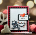 Bild 3 von Whimsy Stamps Clear Stamps - Skunks Happy
