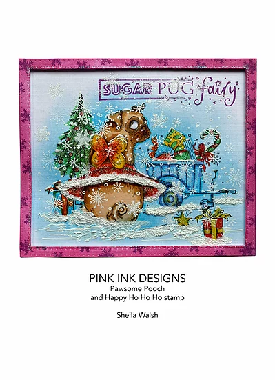 Bild 14 von Pink Ink Designs - Stempel  Pawsome Pooch - Weihnachten Hunde