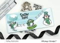 Bild 5 von Whimsy Stamps Clear Stamps - Snow Fun Penguins - Schnee Pinguine