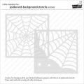 Bild 12 von Lawn Fawn Lawn Clippings Stencils - Schablone spiderweb background stencils spiderweb background ste