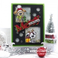 Bild 9 von Whimsy Stamps Clear Stamps - Christmas Doggies
