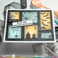 Bild 6 von Waffle Flower Postage Collage Blocks Die-Set - Briefmarken-Stanzset