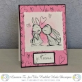 Bild 5 von The Rabbit Hole Designs Clear Stamps  - Je t'aime - Häschen