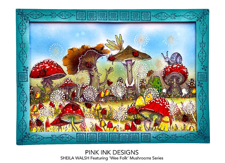 Bild 7 von Pink Ink Designs - Stempel Oyster Frills - Pilz