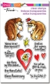 Stampendous Perfectly Clear Stamps - Gorilla Love - Gorilla Liebe