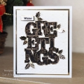 Bild 4 von Creative Expressions Big Bold Words Greetings Craft Die & Stamp Set - Stanze & Stempel