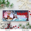 Bild 2 von Whimsy Stamps Clear Stamps - Christmas Critter Wishes - Weihnachten