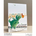 Bild 2 von Gummistempel Stamping Bella Cling Stamp ODDBALL FAIRYTALE DRAGON FLYING