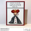 Bild 4 von Gummistempel Stamping Bella Cling Stamp ODDBALL QUEEN OF HEARTS RUBBER STAMP