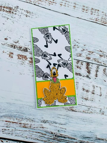 Bild 5 von Disney Mickey and Friends A6 Crystal Art Stamp - Pluto  - Clear Stamps