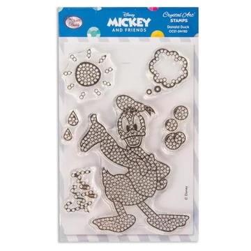 Bild 2 von Disney Mickey and Friends A6 Crystal Art Stamp - Donald Duck - Clear Stamps