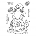 Bild 6 von Woodware Clear Stamp Singles Snail Ride - Schnecke Gnom