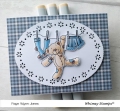 Bild 2 von Whimsy Stamps Clear Stamps  - Bearly Hanging On - Bärchen