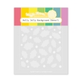 Bild 1 von Waffle Flower Holly Jolly Background Stencil - Schablone Ilex