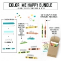 Bild 3 von Concord & 9th - COLOR ME HAPPY STAMP SET - Clear Stamp - Farbe