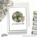 Bild 2 von Heffy Doodle Clear Stamps Set - Chimply The Best - Stempel Äffchen