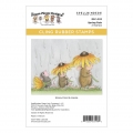 Spellbinders Spring Rain Cling Rubber Stamp Set - House Mouse Stempelgummi