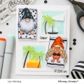 Bild 2 von Whimsy Stamps Clear Stamps - Gnomes at the Beach - Strand