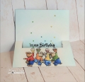 Bild 6 von Art Impressions Clear Stamps Happy Spring Flip Card - Osterhäschen