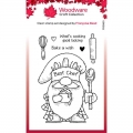 Woodware Clear Stamp Singles Gnome Chef - Koch