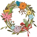 Bild 2 von Sizzix Thinlits Die by Tim Holtz - Stanzschablone - Vault Funky Floral Wreath