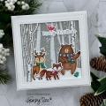 Bild 3 von Honey Bee Stamps Clearstamp  - Woodland Winter Animals - Wintertiere