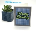 Bild 8 von Karen Burniston Dies  Stanzen - Happy Birthday Shadow