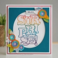 Bild 4 von Creative Expressions Big Bold Words Surprise Craft Die & Stamp Set - Stanze & Stempel