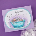 Bild 2 von Spellbinders Spa Day Cling Rubber Stamp Set - House Mouse Stempelgummi