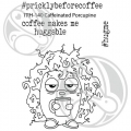 The Rabbit Hole Designs Clear Stamps  - Caffeinated Porcupine - Stachelschwein