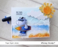 Bild 3 von Whimsy Stamps Clear Stamps - Hippo Beach Fun Nilpferd
